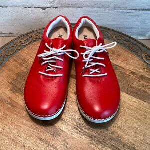 Alegria 'Essence Tomato' Red Athletic Shoe Size 41
